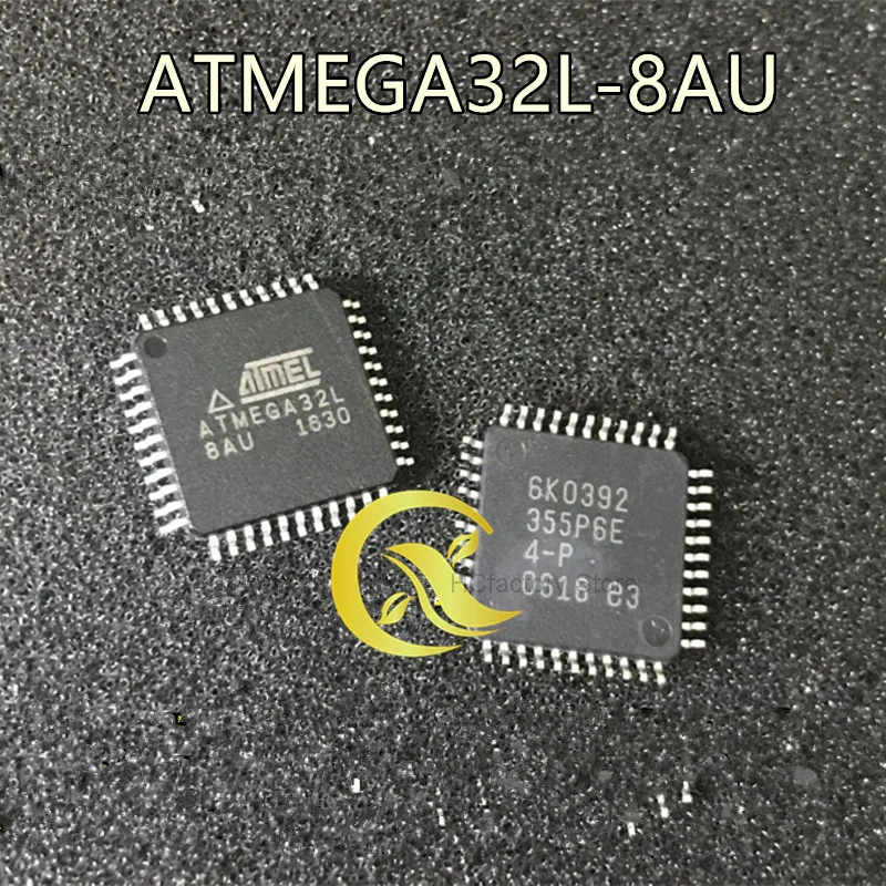 Original 8-bit microcontroller qfp44, atmega32l-8au package, single chip microcomputer, original product