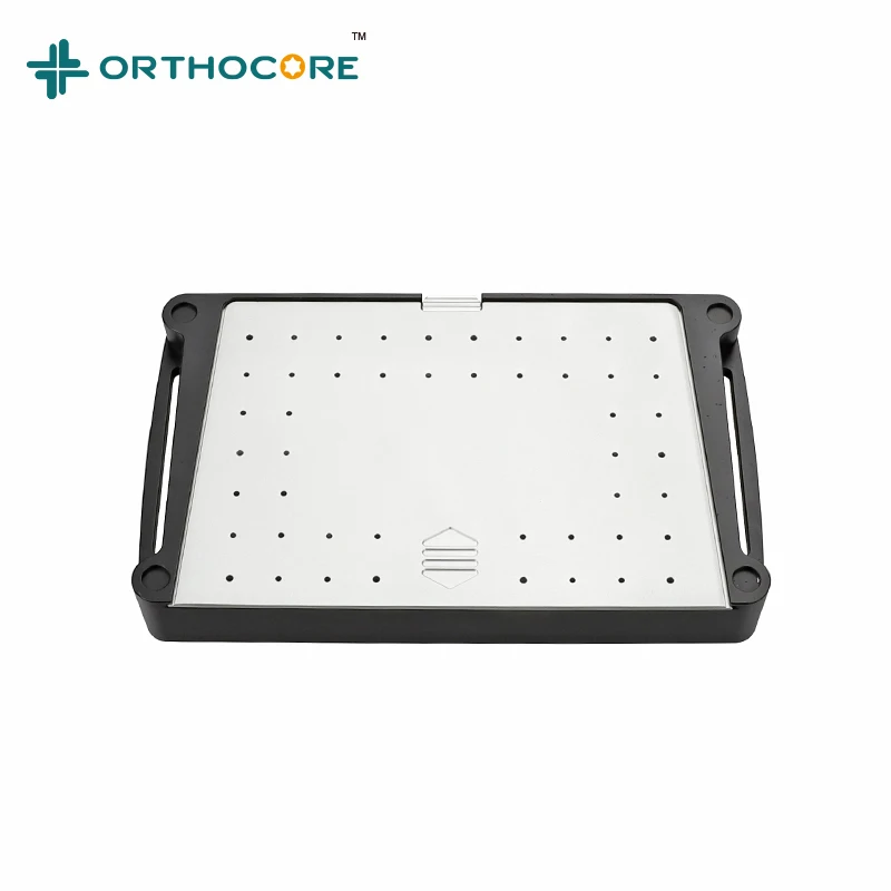 orthopedic screw box Aluminum Screw Caddy Small Animal Orthopaedic Tray with Screw Rack