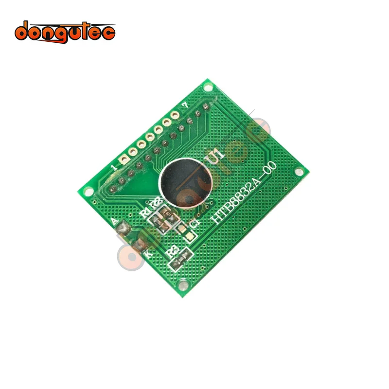 Brand New Customized "8.8.:8.8." Segment Digital LCD Module Display Screen Panel build-in HT1621 Controller in 3.3V