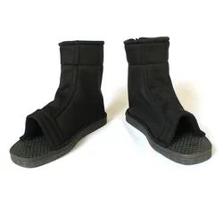 Japan Anime Cosplay Shoes Men Women Black Cotton Soft Sandals Boots Halloween Christmas Party Shoes