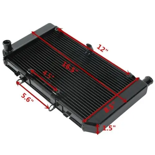 Motorcycle Replacement Radiator Cooler For HONDA CB600F HORNET 2007-2013 12