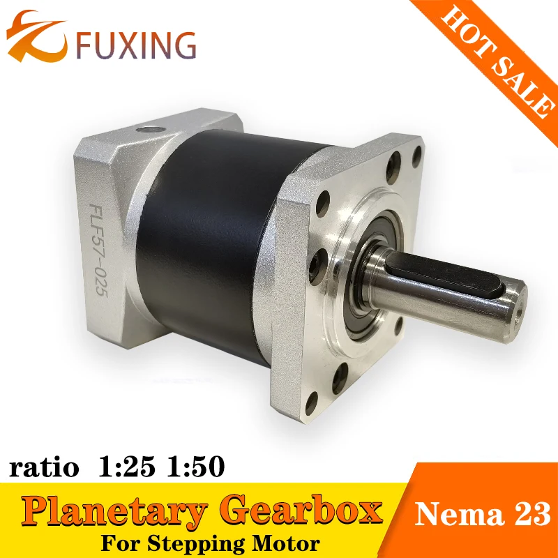 

Precision Planetary Gearbox Reducer For Nema 23 Stepper Motor Ratio20:1 25:1 40:1 50:1 Geared For 3D Printer Extruder Mechanical