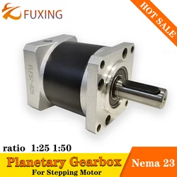 Precision Planetary Gearbox Reducer For Nema 23 Stepper Motor Ratio20:1 25:1 40:1 50:1 Geared For 3D Printer Extruder Mechanical