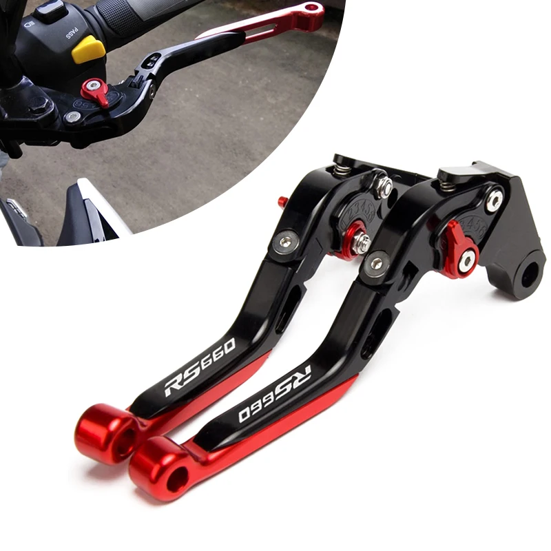 

RS660 Motorcycle Accessories Fit For Aprilia RS660 Tuono 660 2020 2023 CNC Adjustable Brake Handle Clutch Levers