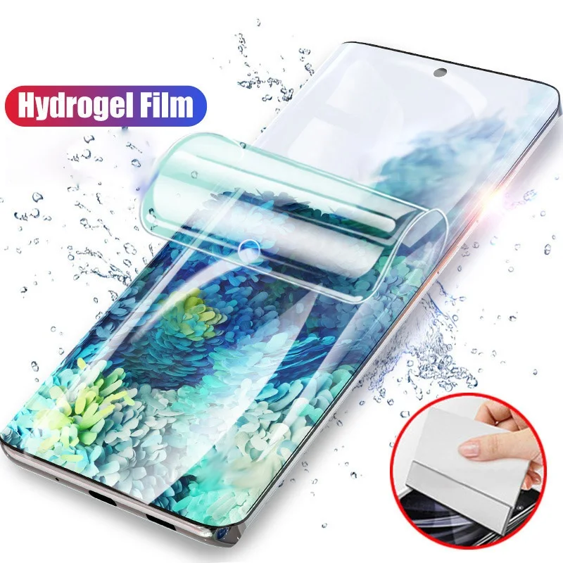 hydrogel film for samsung note 20 ultra soft glass protection s 20 + galaxy s20 plus screen protector samsung s20 galaxy note20