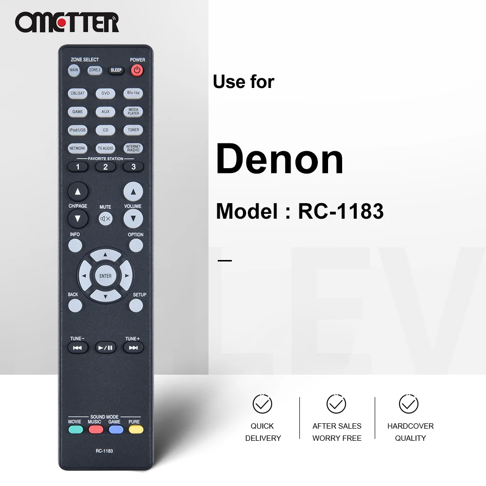 Nuovo RC-1183 per telecomando ricevitore Denon AV AVR-X2000 AVRX2000