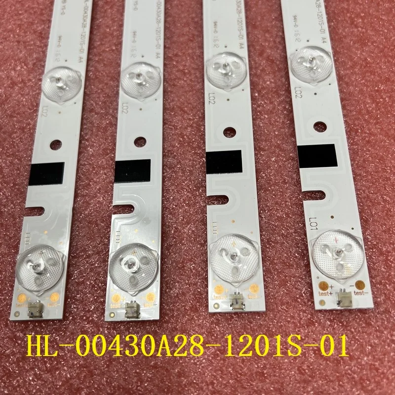 12LED LED Backlight Strip For BUSENS H339B43A BBK 43LEX-5009 43CF37-T2 CX430DLEDM HL-00430A28-1201S-01 A2 A4