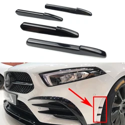 For Mercedes Benz A Class W177 AMG A180 A200 A250 A35 2019+ Front Bumper Fog Lamp Air Vent Cover Trim Side Fender Car Sticker