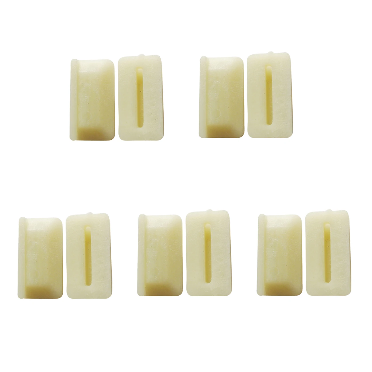 5Pcs Bumper Strip Chain Guide Runner Fit Husqvarna 61 66 257 262 268 272 362