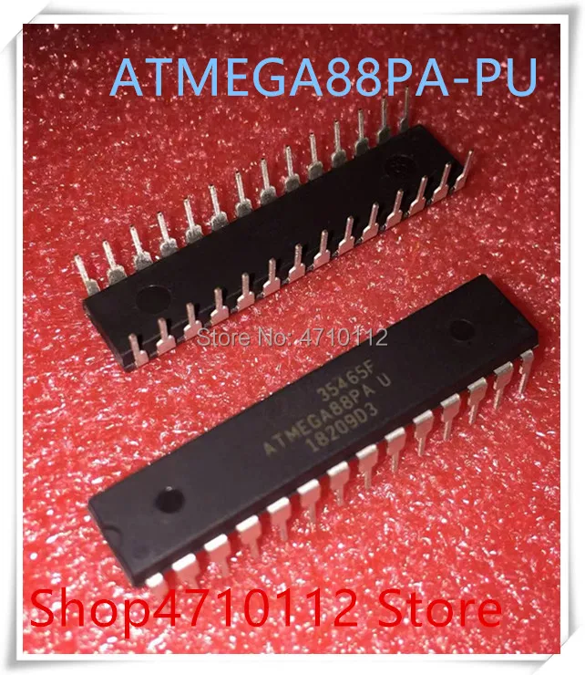 NEW 10PCS/LOT ATMEGA88PA-PU ATMEGA88PA PU 88PA-PU DIP-28 IC