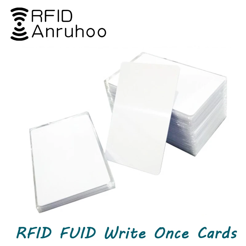 5/10pcs Fuid Smart Chip Card Rfid One Time Writable Cloning Anti Shielding Key Nfc 13.56mhz Copier Badge 1k Duplicator Token