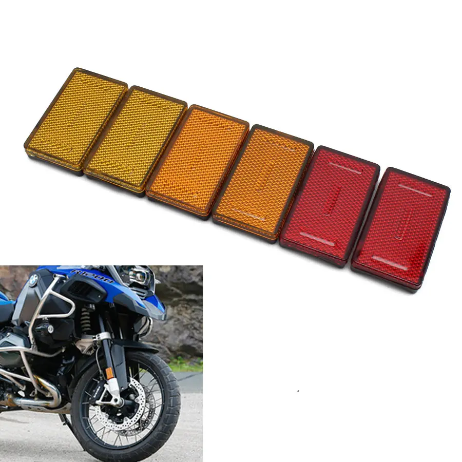 Brand New 2 sztuk przedni widelec motocykla noga Reflector Maker dla BMW K1200RS K1200 GTR1200RT R1200GS R1200R