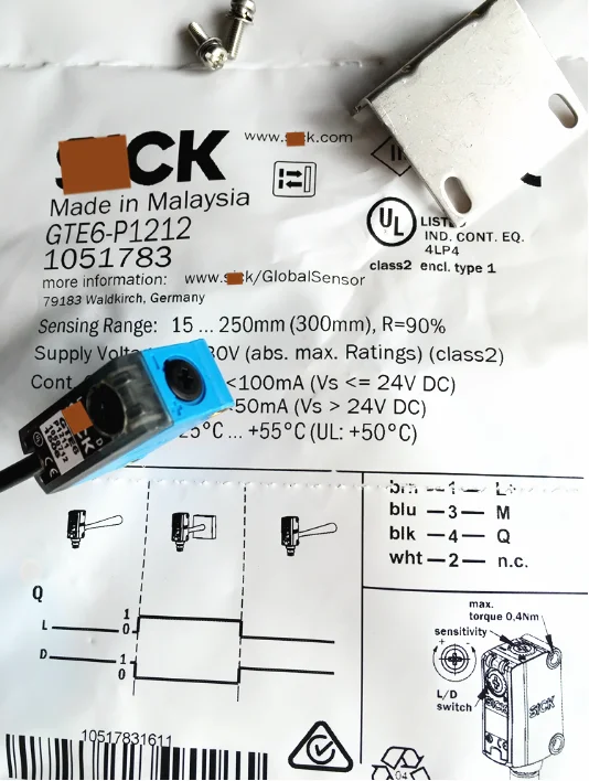 New GTE6-P1212 pathological photoelectric switch sensor