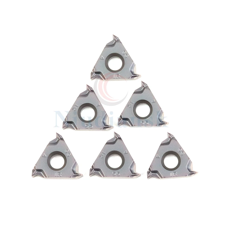 10pcs High Quality 16ER 16IR G55 AG55 A60 G60 AG60 Wearresistant CNC carbide thread insert for thread turning tool Free shipping
