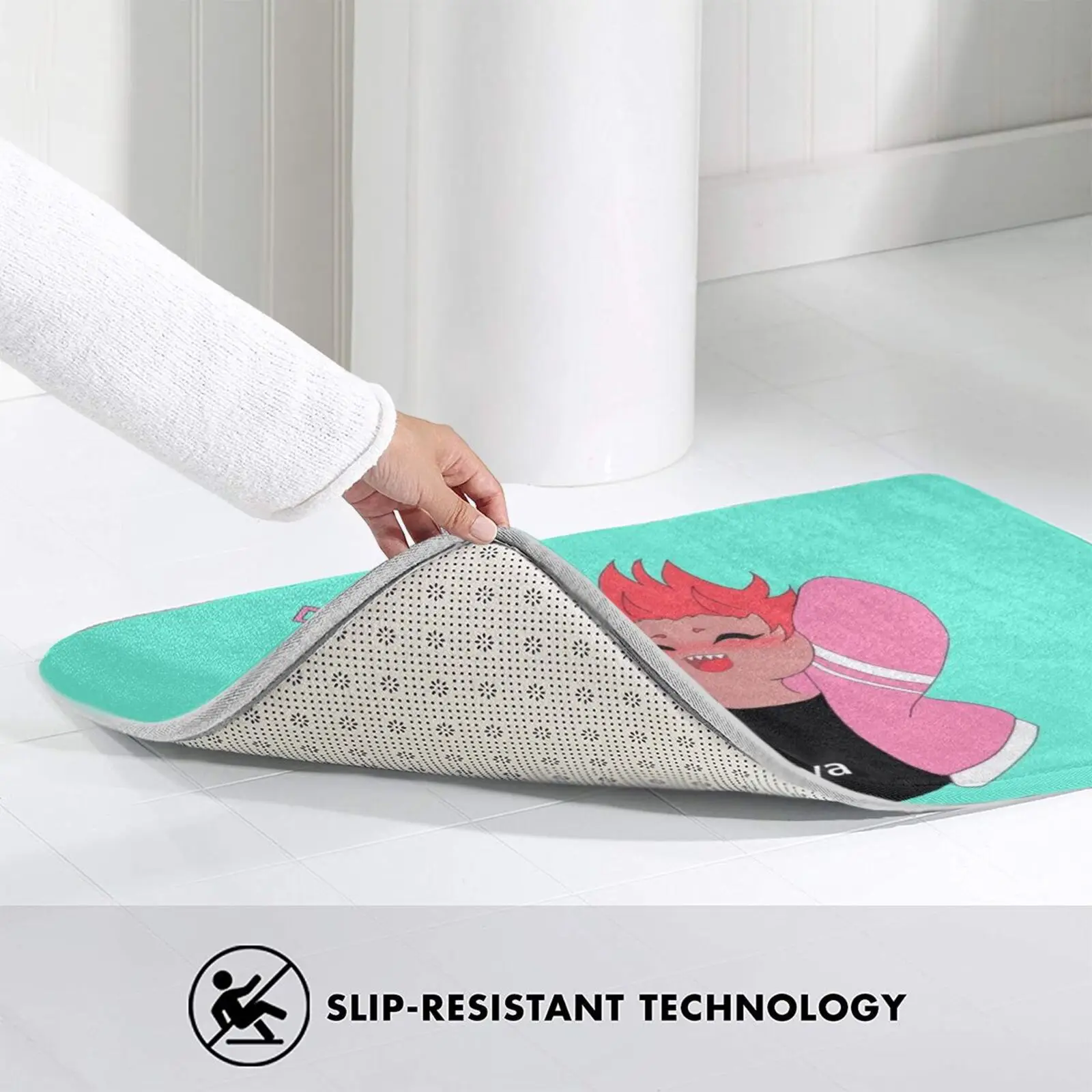 كيريشيما تشيبي السجاد حصيرة البساط وسادة لينة عدم الانزلاق كيريشيما كيريشيما إيجيرو أنيمي فانارت اللون الباستيل لطيف مضحك #5