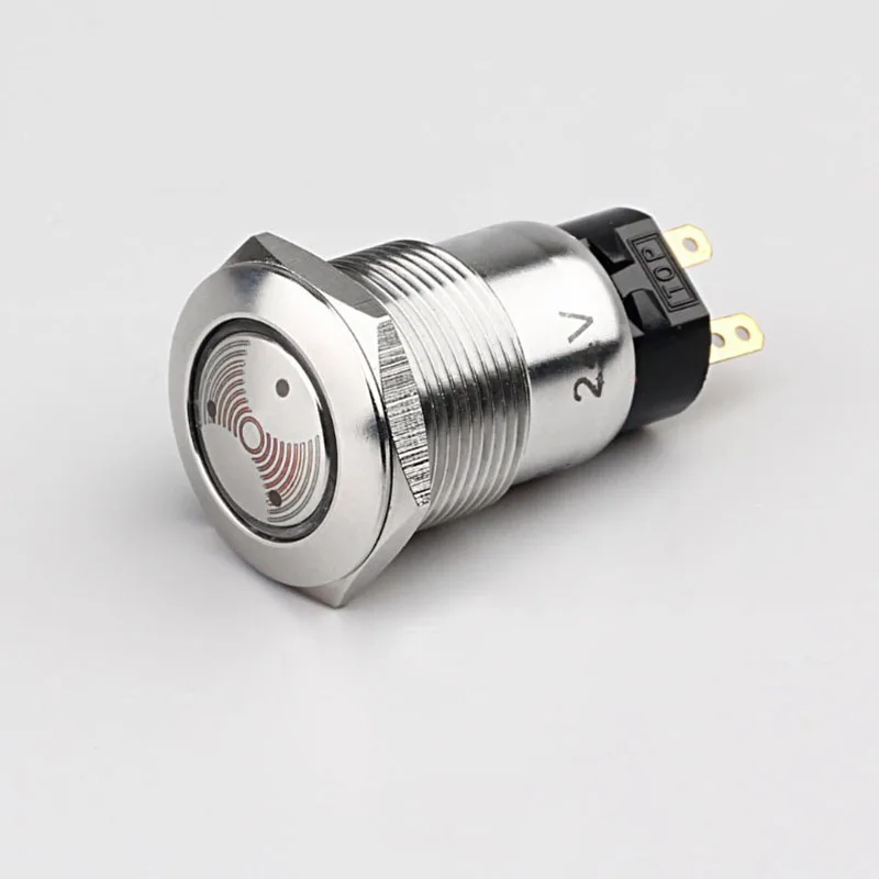 19MM 22MM Stainless Steel Waterproof Buzzer Alarm Device Without Flash 10pcs/pack