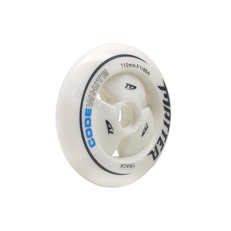 CODE White Matter G13 Marathon Speed Inline Skates Wheel 90mm 100mm 110mm High elastic Matter Gi3 Race Skating Wheels F1 86A 6/8