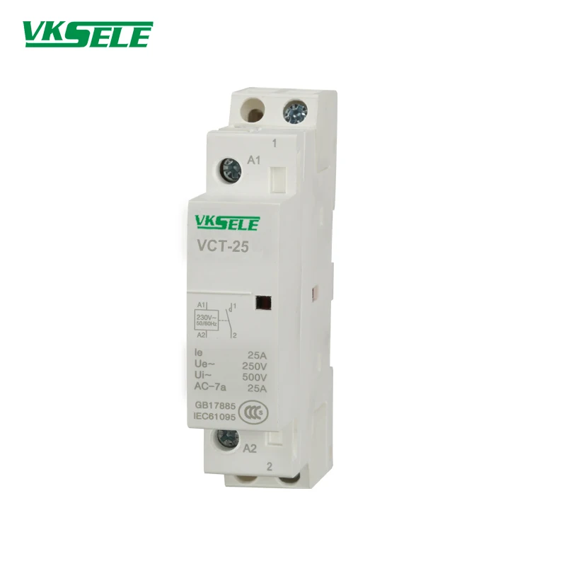 BCH8/VCT 40A VCT-40 BCH8-40 Haushalts Magnetische 24v 1P 1NO oder 1NC Modulare Arten Von Schütz
