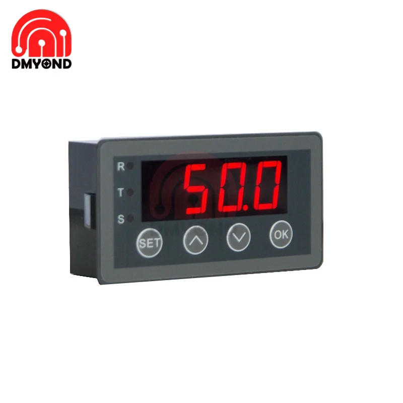 Digital Display Meter 0-10V 0-20mA 2-10V 4-20mA Analog Signal Input 0-10V Indicator Process Panel Meter Relay Out RS485 Port