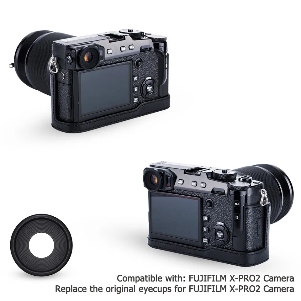 Fujifilm X-Pro2 x-pro 2アイカップ用2パックキットカメラアイカップ