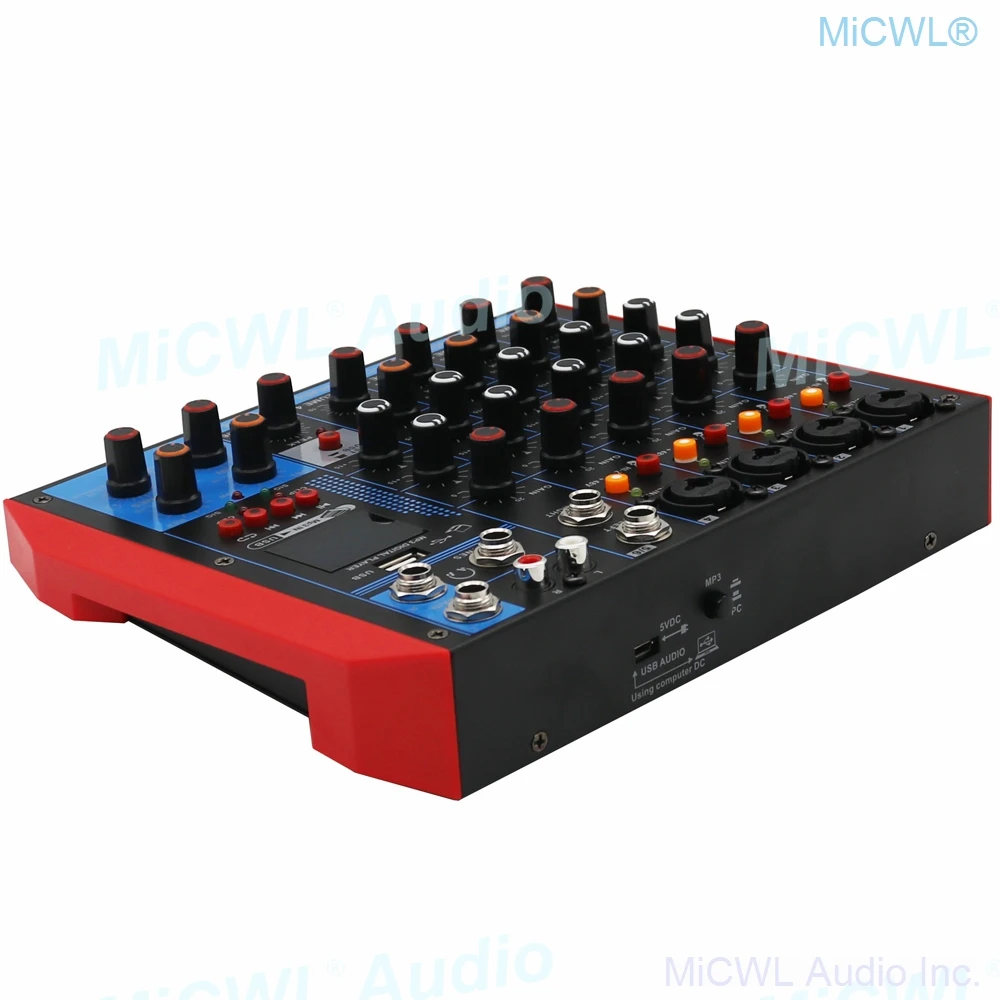 MiCWL YAMAH MG6-Bluetooth Digital Audio DJ Mixer Sound Board Console System Live Laptop PC Stage Guitar Stiwitch Control Desk