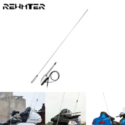 Motorcycle 119cm Audio Navi Antenna Kit Chrome Aluminum For Honda GL1800 GL1500 2001-2014 2013 2012 2011 Models