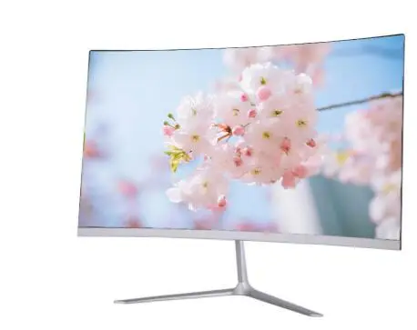 

27 inch curved screen 75Hz monitor 2k pc HD-MI Power VGA cable