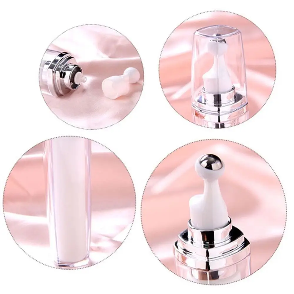 1Pcs 20 ML Essential Oil Bottles Roll on Stainless Steel Roller Ball Massage Eye Cream Perfume Refillable Empty Bottle Container