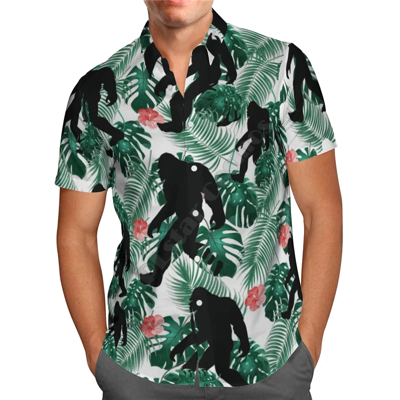 Hawaii Shirt Hawaiian beach Summer Dragon Printed 3d Men's Shirt Harajuku Tee hip hop shirts 22