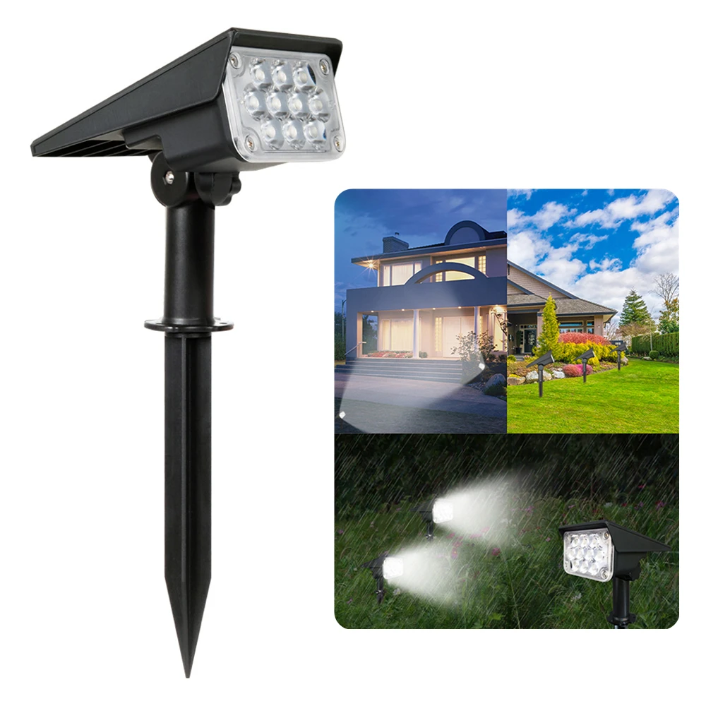 

20LED Solar Spotlight Solar Garden Light IP65 Super Bright Adjustable Landscape Wall Light Outdoor Light Solar Powered Lamp