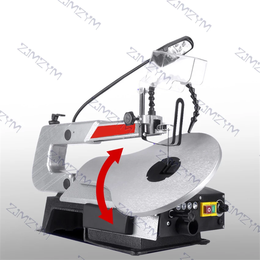 Multifunctional Jig Saw Electric Curve Saw Household Dust-free Woodworking Desktop Wire Saw Machine 220-230V 180W 400-1600RPM