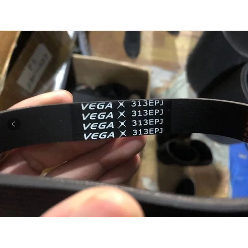 2 قطعة VEGA حزام مطاط 313EPJ 4/5 الأضلاع حزام المحرك المطاط متعدد الأخدود حزام متعدد إسفين حزام #1