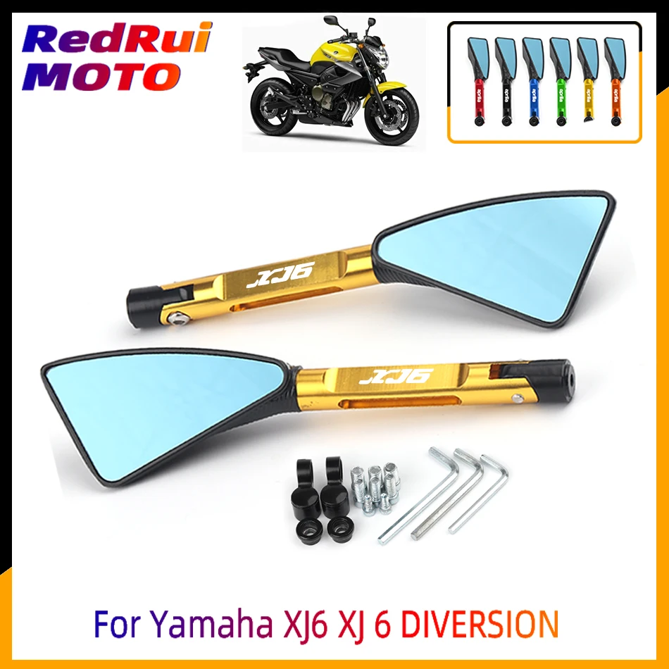 

For YAMAHA XJ6 XJ 6 DIVERSION Aluminum CNC Motorcycle Side Mirror rearview Mirrors