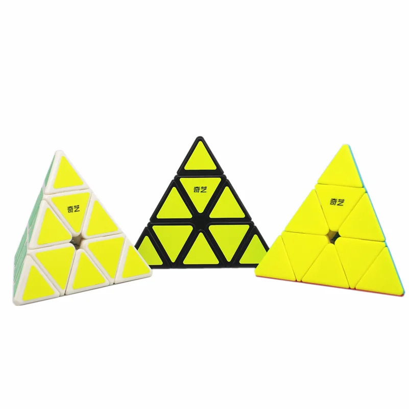 QiYi Pyramid Magic Cube 3x3x3 Professional Cube Toys Qiyi Speed cube Puzzle game cube Educational Toys For Children