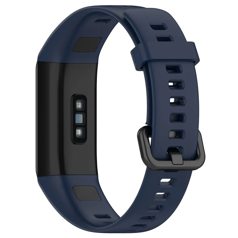 Correa de silicona suave para reloj inteligente, pulsera deportiva de repuesto para Huawei Band 4, Honor Band 5i, accesorios