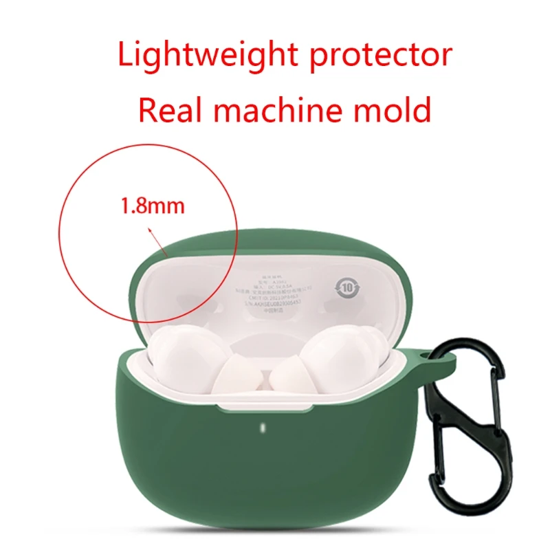 Custodia protettiva per cuffie senza fili adatta per Anker-Soundcore-R100 custodia protettiva antiurto in Silicone lavabile