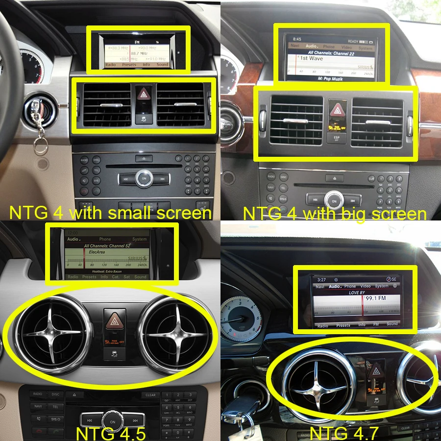 Android Car Radio Tape Recorder Auto Audio Multimedia Player Stereo For Mercedes Benz GLK X204 2008 2009-2015 GPS Navi Head Unit