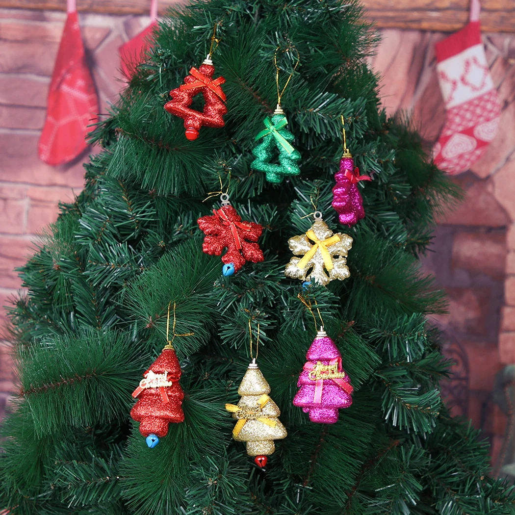 

12PCS New Christmas Tree Decorations Decorative Cute Foam Xmas Ornaments Holiday Ornaments Home Furnishing Decoration Tools