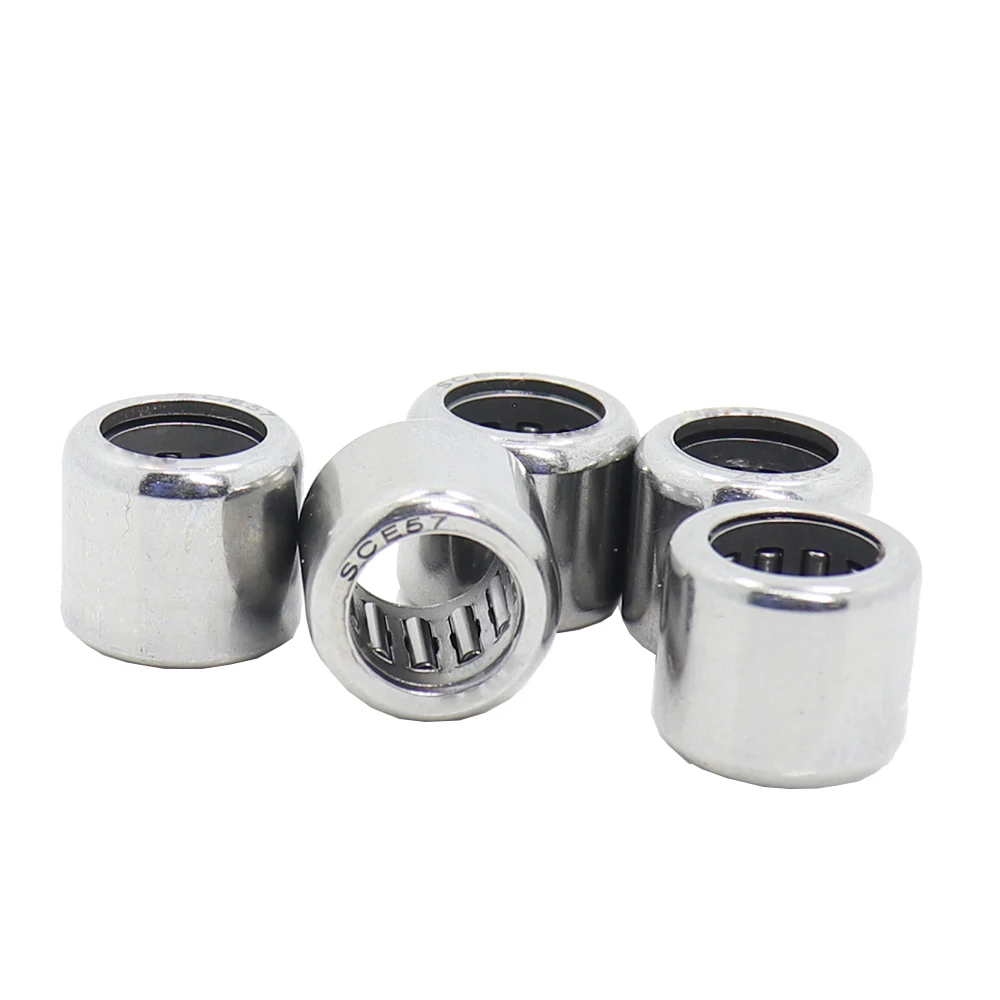 

SCE57 Bearing 7.938*12.7*11.112 mm ( 4 PCS ) Drawn Cup needle Roller Bearings B57 BA57Z SCE 57 5/16"x 1/2"x 7/16" Inch Bearing