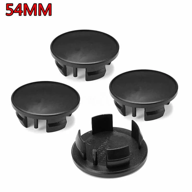 4pcs/set Black 54mm Plastic Car Wheel Center Hub Cap For BMW Mini Cooper