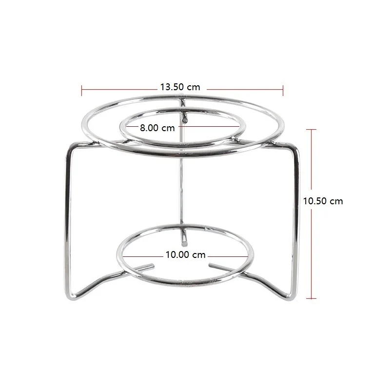 Mini Tabletop Gas Burner Stand Butane Gas Stove Rack for Camping Warming Holder Candle Alcohol Lamp Heating Burner Holder