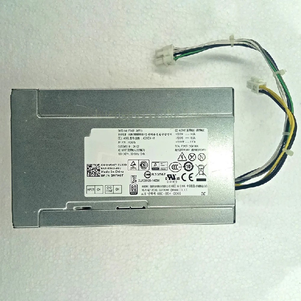 

Used for DELL 3020 9020 NFX6T T20 T30 T1700 3620 Power Supply 290W AC290EM-01 L290AM Psu