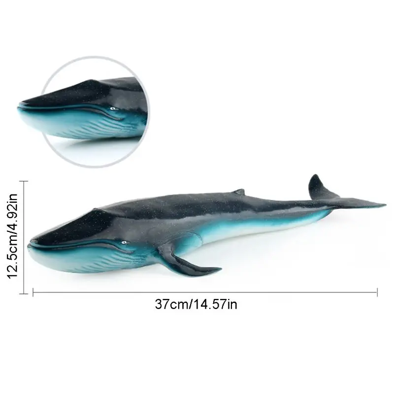 Sea Life Sperm Whale Realistic Hand-Painted Toy Figurine Model Birthday Gifts Superior Quality