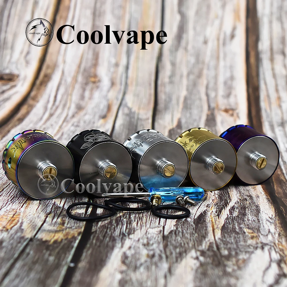 COOLVAPE RDA E-Cig RDA 24 atomizer tank for coils & atomizers - gallery image 2