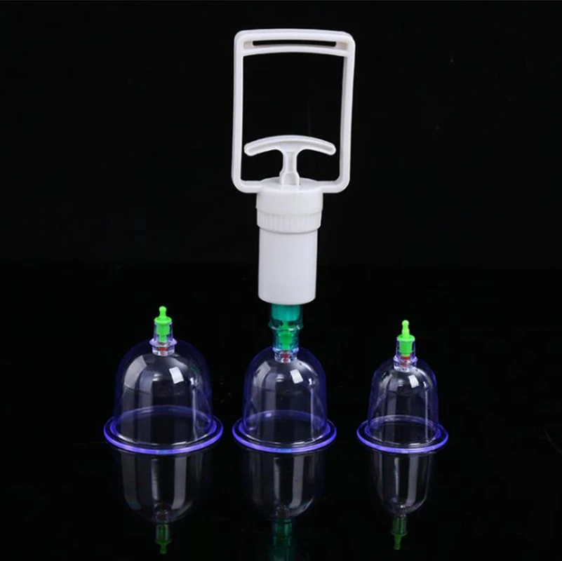 12 Pcs Arabic Vacuum Cupping Massage Cans Massager Health Cupping Set Monitors Product Cans Opener Pull Vacuum Cupping Massage