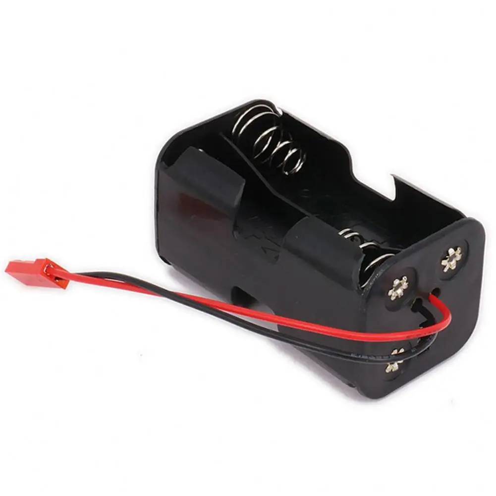 80% HOT SALES！！！Receiver AA Battery Pack Case Insert Compartment Box for 1/10 RC Model Car HSP image 4