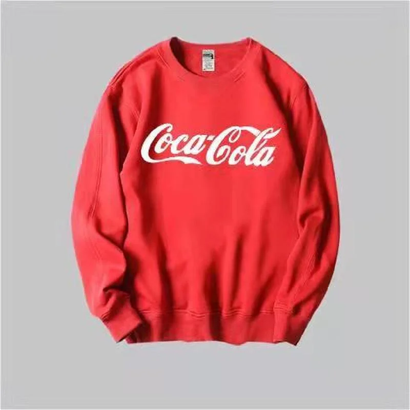 Red Letter Printing Sweatshirt Women Men Long Sleeve O Neck Casual Sports Hoodies for Teens Autumn Harajuku Hoodie Pullover Tops