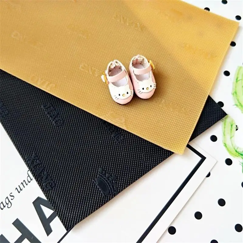 New 13*9cm Dolls Shoes Material Sole 1.2mmThick DIY Dolls Shoes Accessories for making blyth ob11 dolls shoes