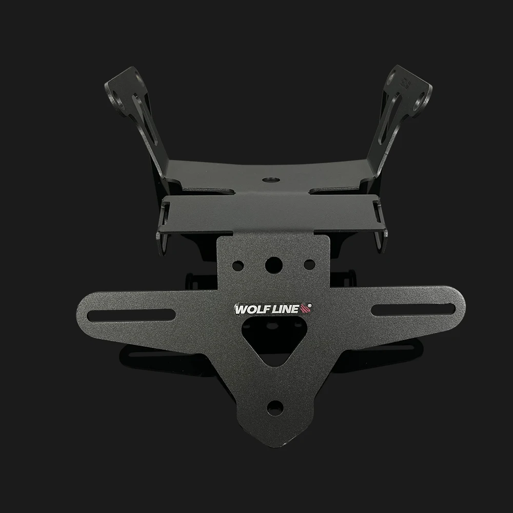

For Honda CB650R CBR650R 2021 With LED License Lights Rear Fender Eliminator Tail Tidy License Plate Holder Mount Bracket