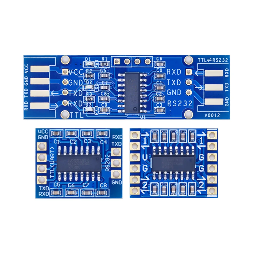 WAVGAT RS232 SP3232 moduł TTL do RS232 RS232 do TTL moduł portu szeregowego linii szczotkowej wysokiej jakości — zdjęcie 3